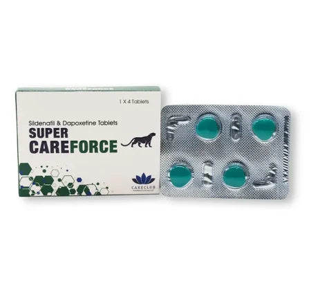 Super Careforce standard strength tablet - Sildenafil Citrate for ED