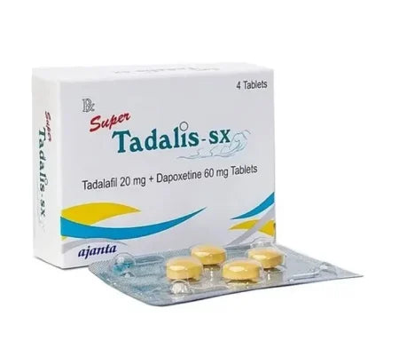 Super 20 mg Tadalafil tablet for erectile dysfunction treatment
