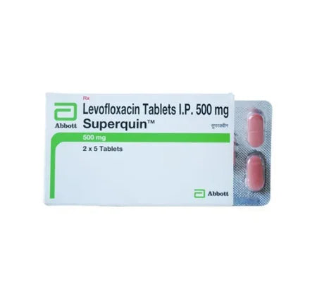 Superquin 500mg Ciprofloxacin tablet for bacterial infections – Buy Online at MedsPrimeHub