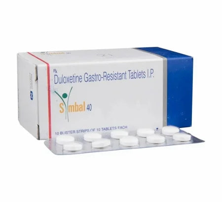 Symbal 40mg Duloxetine tablet for anxiety and depression ? Buy Online at MedsPrimeHub