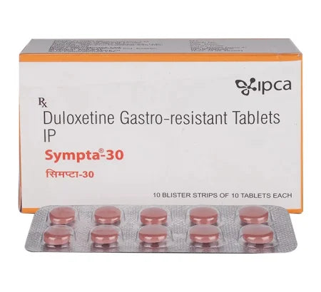Sympta 30mg Duloxetine tablet for anxiety and depression ? Buy Online at MedsPrimeHub