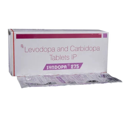Syndopa 275 Tablet Parkinson's disease tablet – Buy Online at MedsPrimeHub