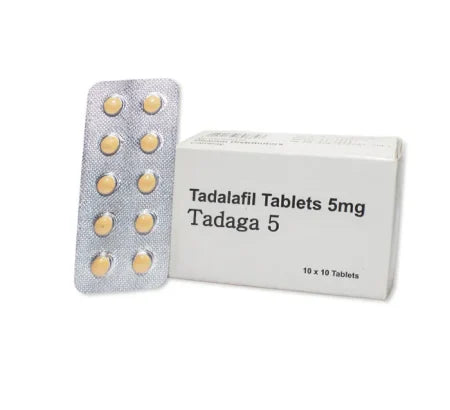 Tadaga 20 mg Tadalafil tablet for erectile dysfunction treatment