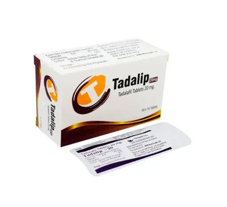 Tadalip 20 mg Tadalafil tablet for erectile dysfunction treatment