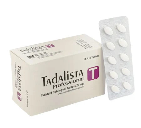 Tadalista 20 mg Tadalafil tablet for erectile dysfunction treatment