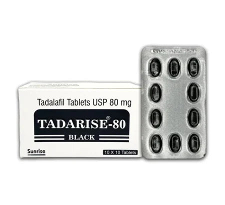 Tadarise 20 mg Tadalafil tablet for erectile dysfunction treatment