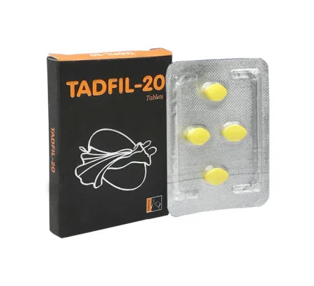 Tadfil 20 mg Tadalafil tablet for erectile dysfunction treatment