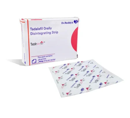 Tazzle 10 mg Tadalafil tablet for erectile dysfunction treatment