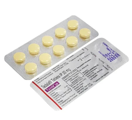 Tazzle 20 mg Tadalafil tablet for erectile dysfunction treatment