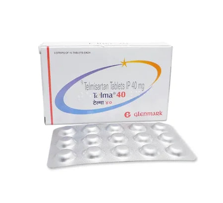 Telma 40 mg Tablet for heart and blood pressure management – Buy Online at MedsPrimeHub