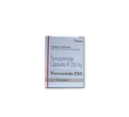 Temoside 250 MG Temozolomide Capsule blister pack
