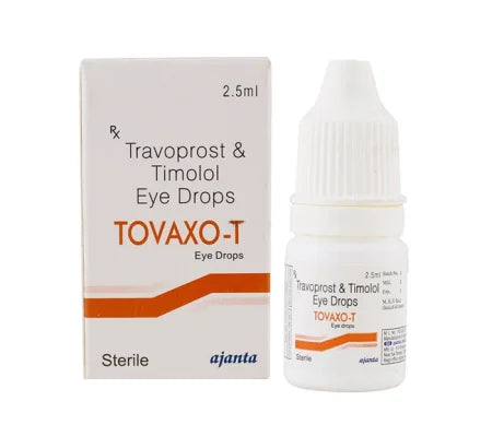 Tovaxo T Travoprost Timolol Eye Drop for glaucoma – Buy Online at MedsPrimeHub