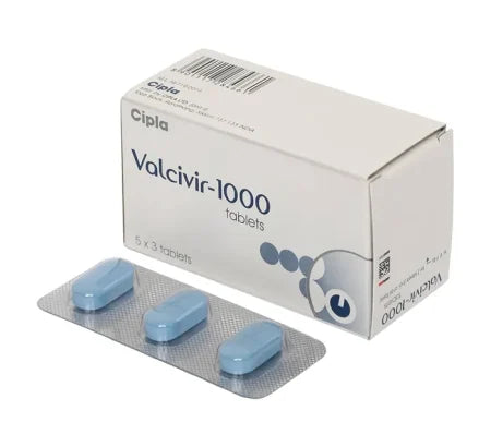 Valcivir 1000mg Valacyclovir tablet for shingles and herpes – Buy Online at MedsPrimeHub