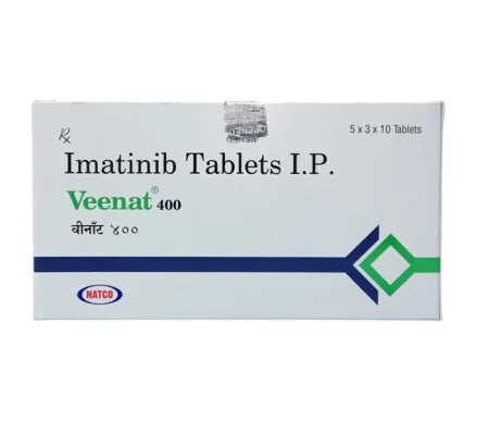 Veenat 400 MG Imatinib Tablet strip pack