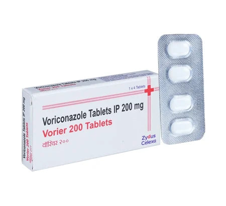 Vorier 200mg Voriconazole tablet for aspergillosis and candidiasis – Buy Online at MedsPrimeHub