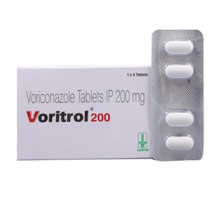 Voritrol 200mg Voriconazole tablet for invasive aspergillosis – Buy Online at MedsPrimeHub