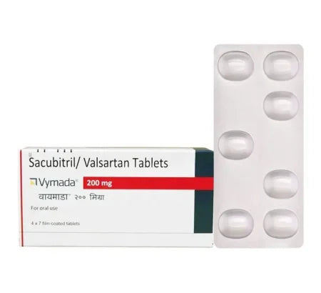 Vymada 200 mg Tablet for heart and blood pressure management – Buy Online at MedsPrimeHub