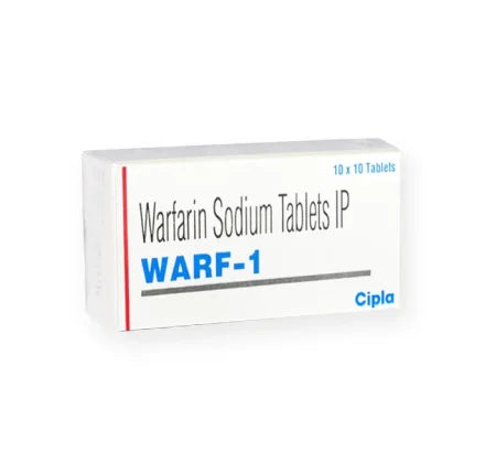Warf 1mg Warfarin tablet for anticoagulation dosing – Buy Online at MedsPrimeHub
