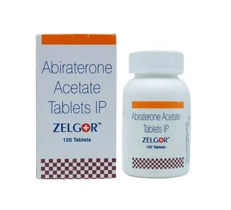 Zelgor 250 MG Abiraterone Acetate Tablet blister strip