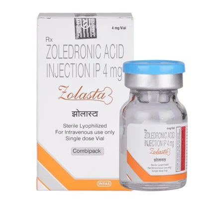 Zolasta 4mg Injection osteoarthritis injection – Buy Online at MedsPrimeHub