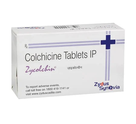 Zycolchin Colchicine tablet for gout attack relief – Buy Online at MedsPrimeHub