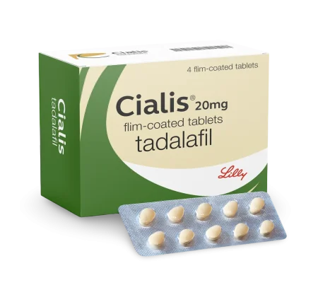 Cialis 20mg Tadalafil tablet for erectile dysfunction treatment